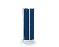 Cloakroom locker reduced height ALSIN with feet 1620 x 500 x 500